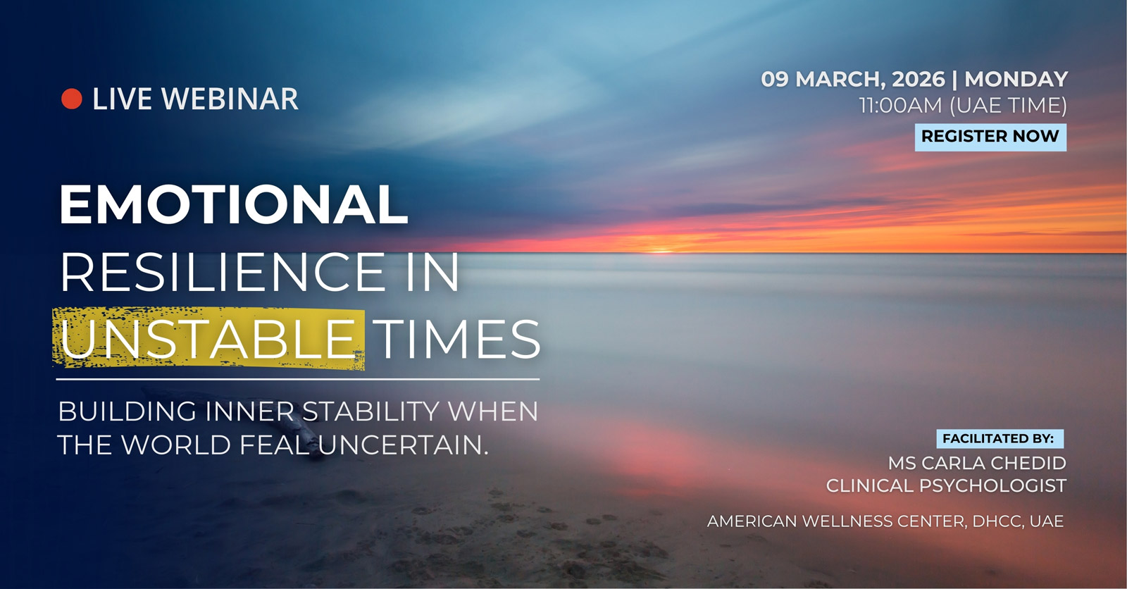 Emotional Resilience in Unstable Times