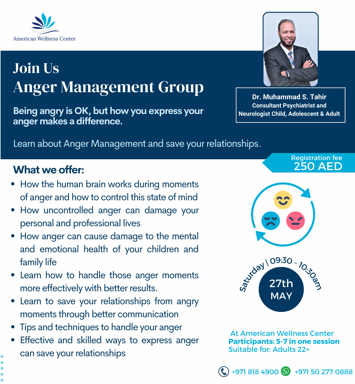 Anger Management Support Group