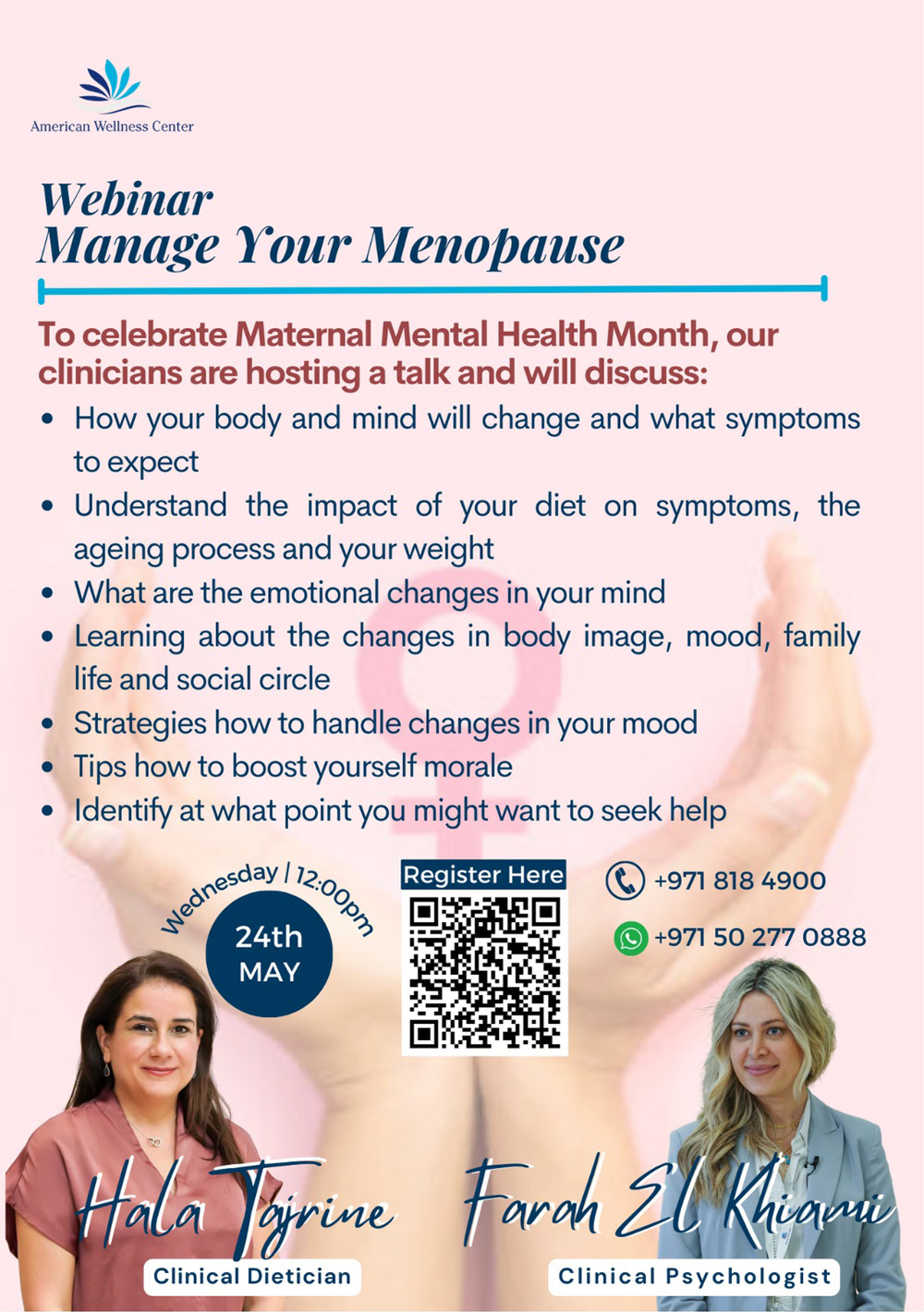 Manage your Menopause