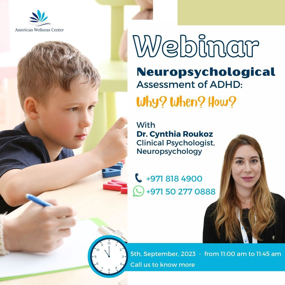 Webinar neuropsychological assessment of ADHD