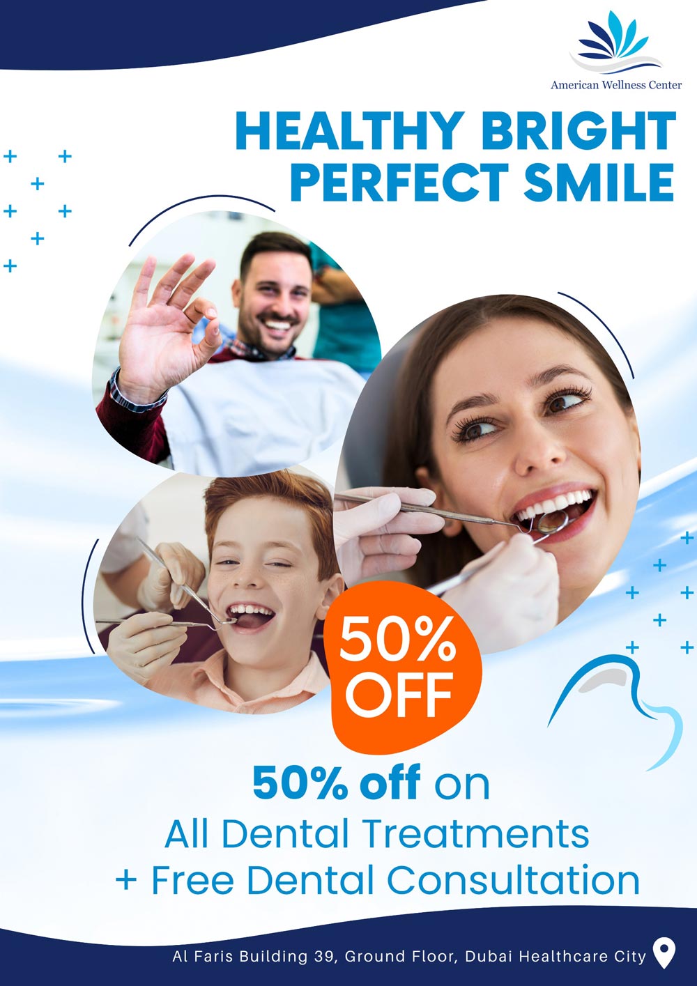 50% off on all dental treatments
