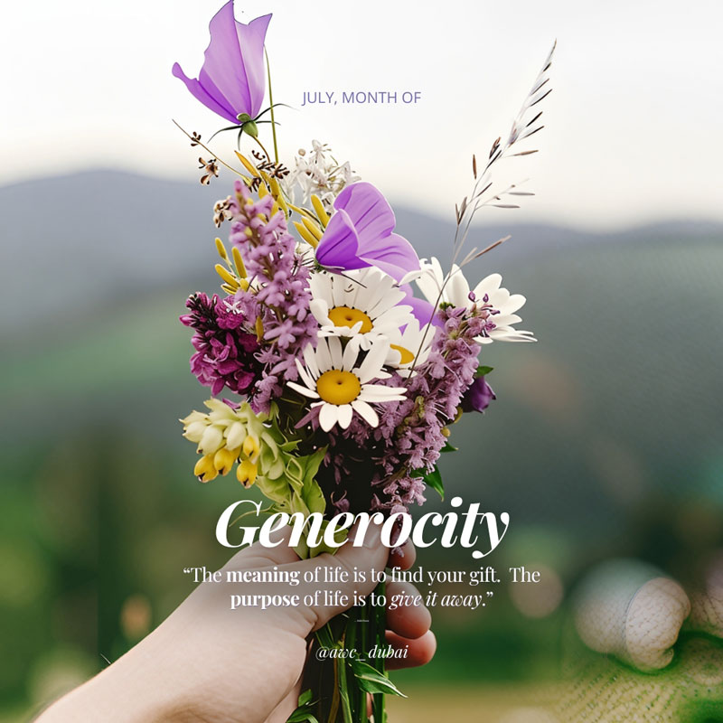 AWC Monthly Theme July, 2024