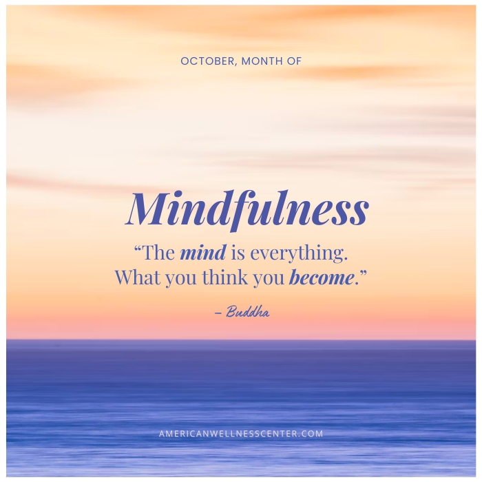 A month of mindfulness