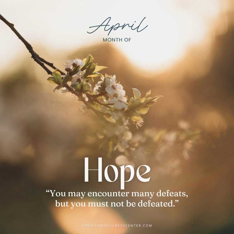 AWC Monthly Theme April, 2025