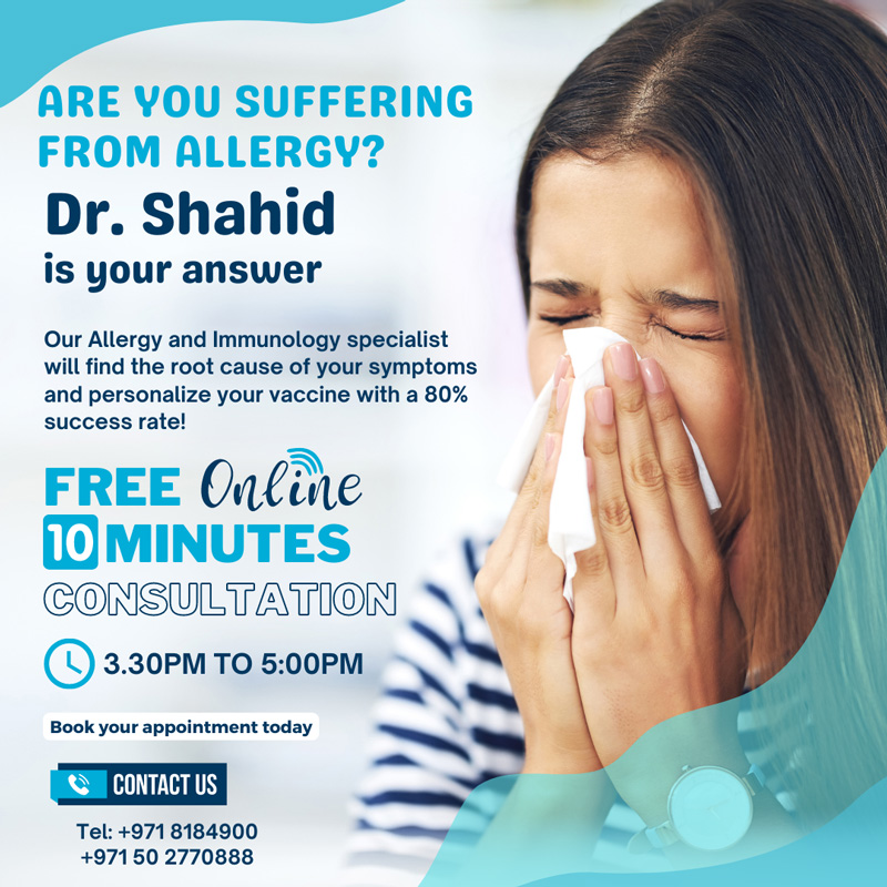 Dr. Shahid - Are you Suffering from Allergy?